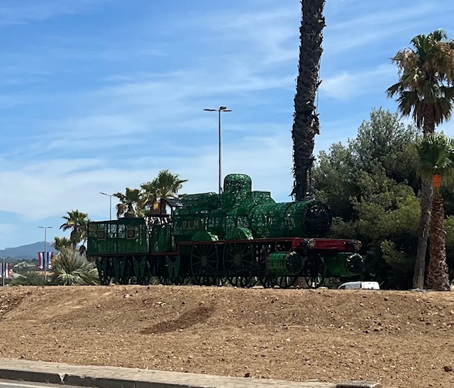 La Ciotat : la loco en 