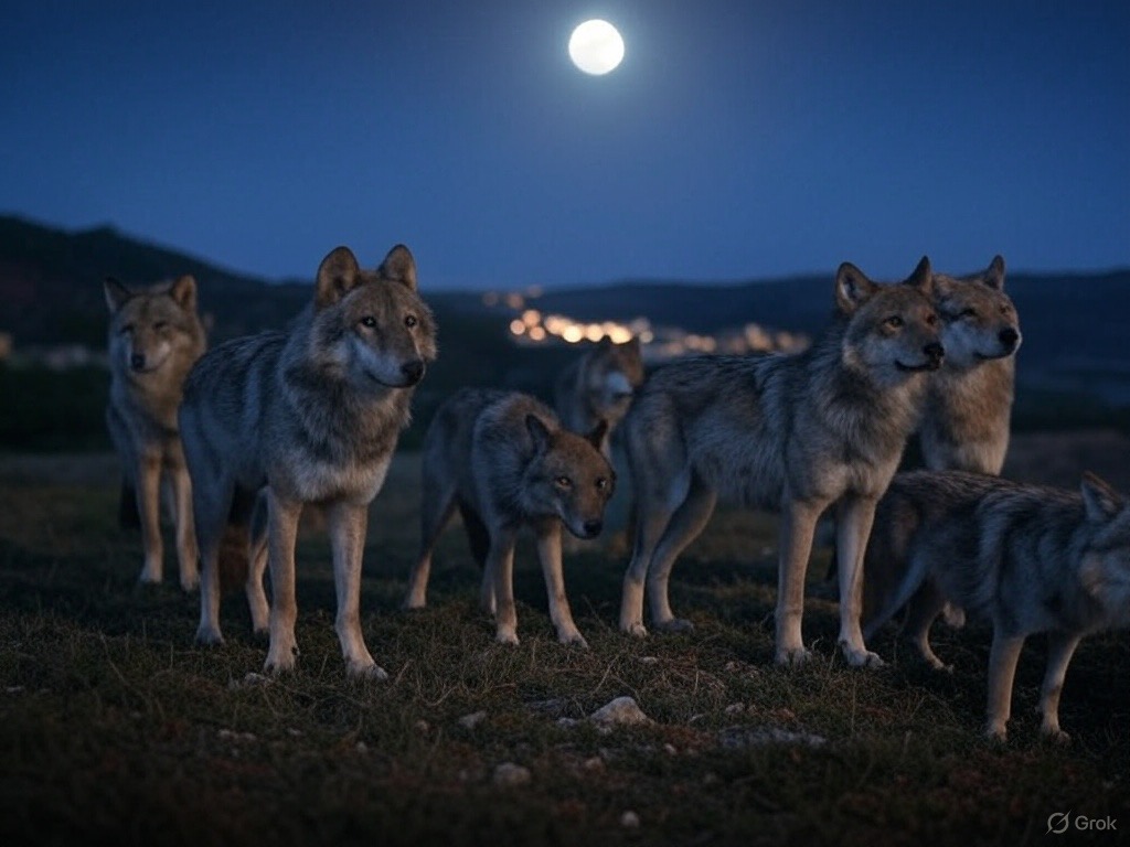 Cassis : une meute de loups aperçue aux abords des habitations