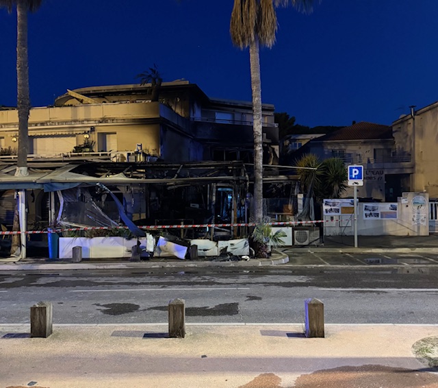 La Ciotat : un restaurant du bord de mer, de nouveau la cible d'un incendie