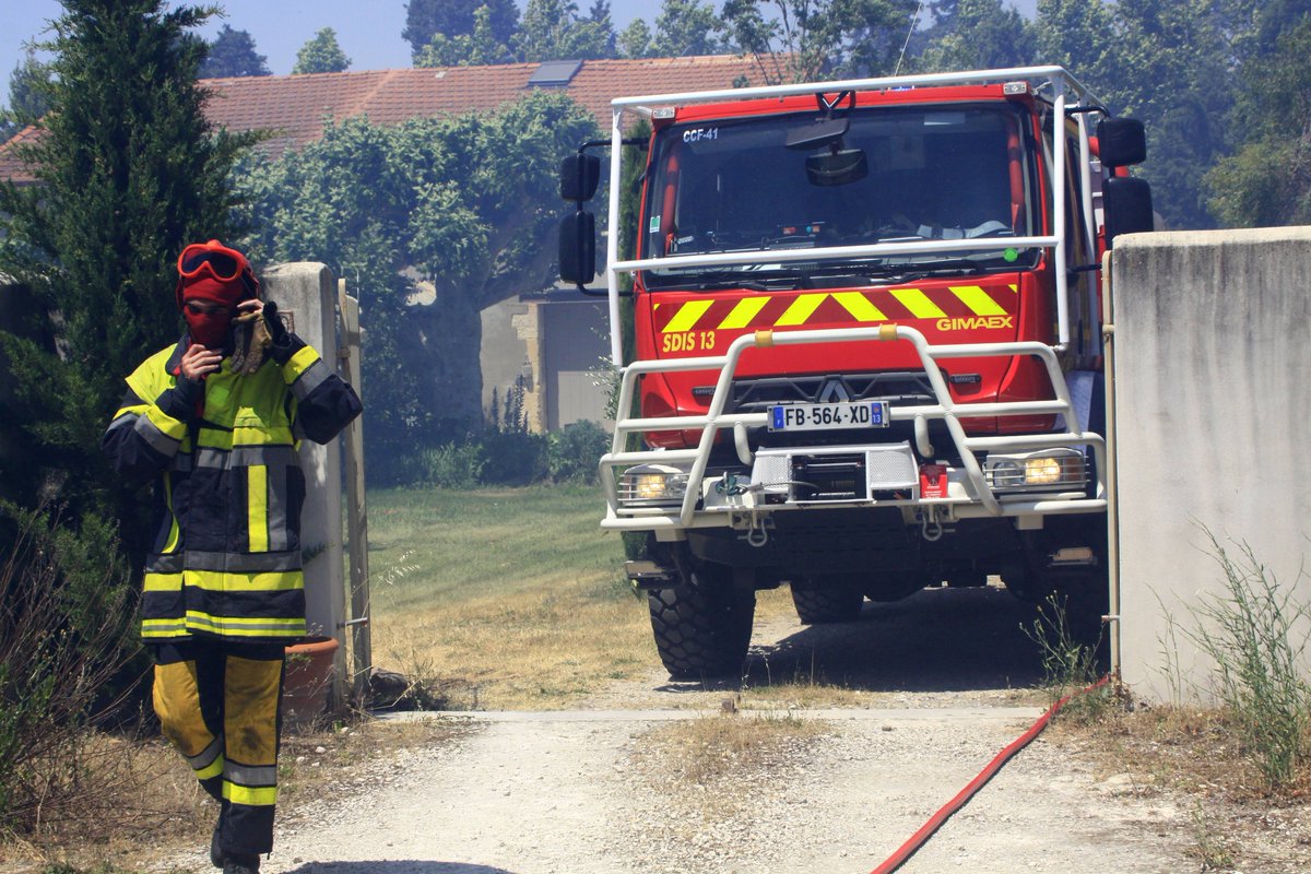 La Ciotat : Départ de feu dans le secteur de Virebelle