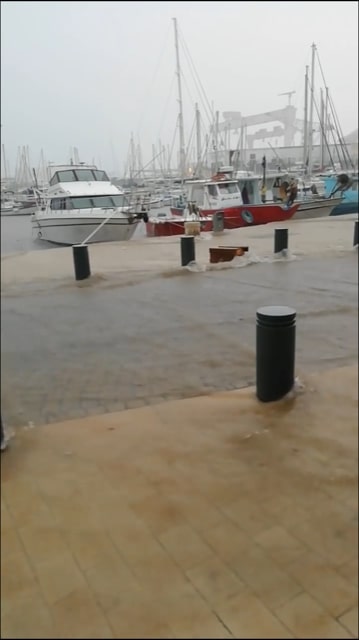inondation port